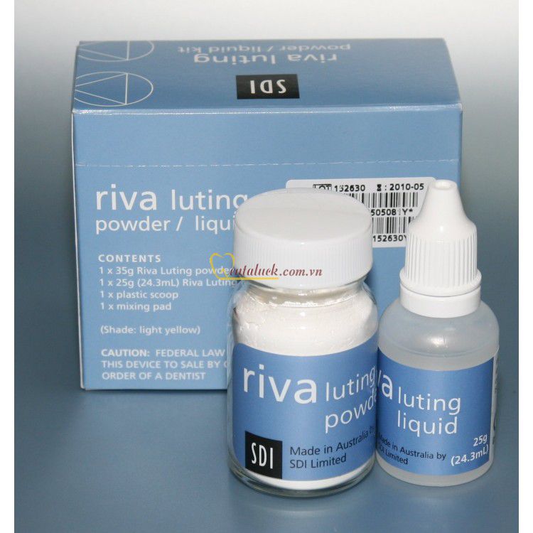 Cement gắn Riva luting SDI (35g:20ml) Cement gắn Riva luting SDI (35g:20ml)