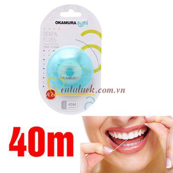 Chỉ nha khoa 40m xanh Asahi Chỉ nha khoa 40m xanh Asahi