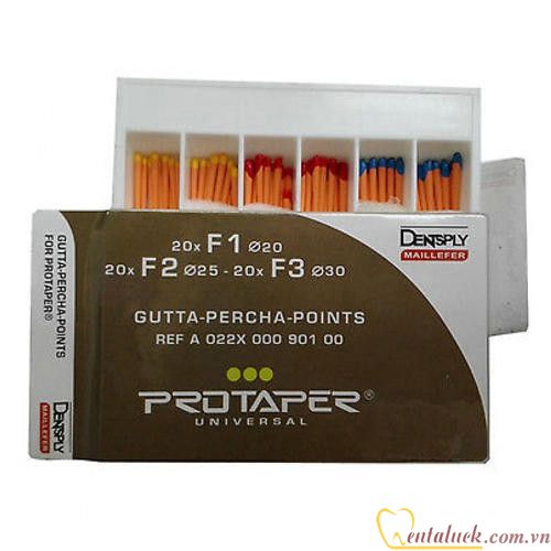 GUTTA-PERCHA PROTAPER F1, F2, F3 GUTTA-PERCHA PROTAPER F1, F2, F3