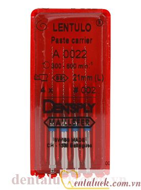 Lentulo Paste Carrier Dentsply (4cây/vĩ) Lentulo Paste Carrier Dentsply (4cây/vĩ)