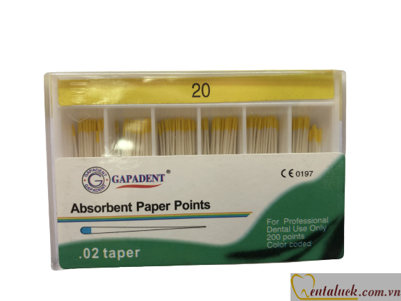 Cone giấy Paper Points số 25 Cone giấy Paper Points số 25