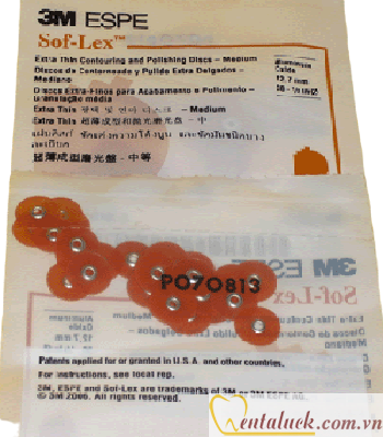 Đĩa Sof-Lex 3M ESPE C (màu nâu) Đĩa Sof-Lex 3M ESPE C (màu nâu)