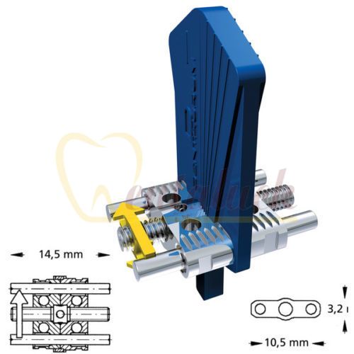 Ốc nong 2 chiều Dentaurum Magnum 11mm